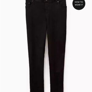 Torrid Luxe Skinny Black Jeans 24 T, new with tags in original packaging